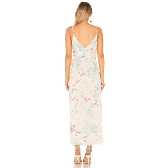 💕TULAROSA💕 Selena Floral Maxi Wrap Dress - Picture 6 of 8